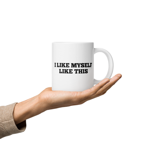 I like Myself mug