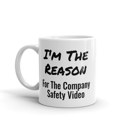 I'm the reason for the company safety video. Because I am a klutz.