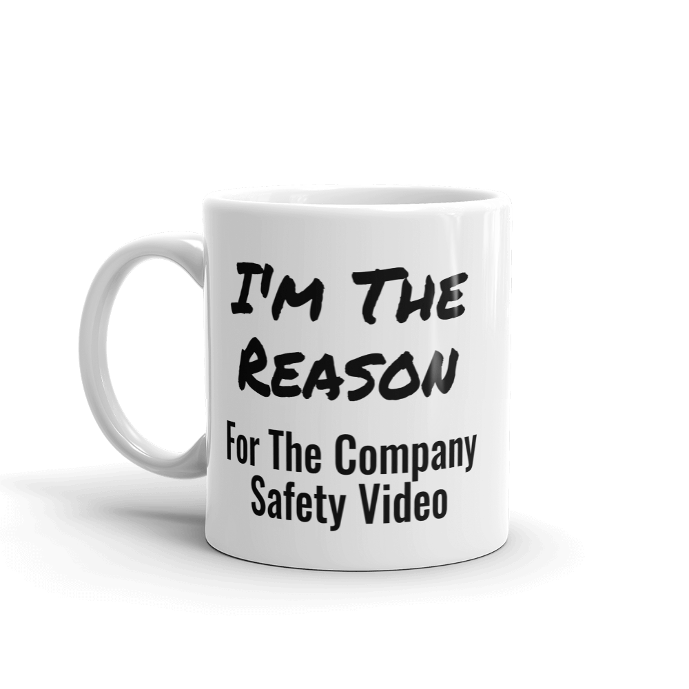 I'm the reason for the company safety video. Because I am a klutz.