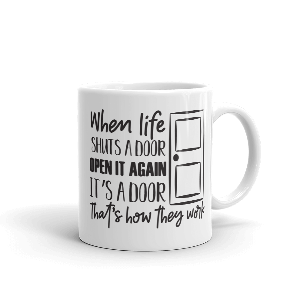 Open Door Mug