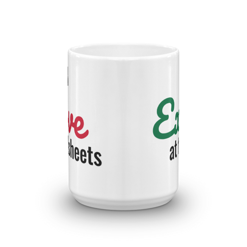 I Excel At Spreadsheets Mug